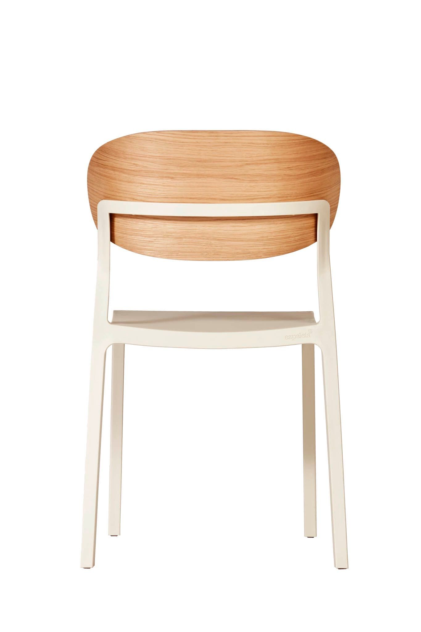 Садовый стул из полипропилена с деревянной спинкой Ezpeleta BAKE WOOD ARCH-00073360 - Вид №24