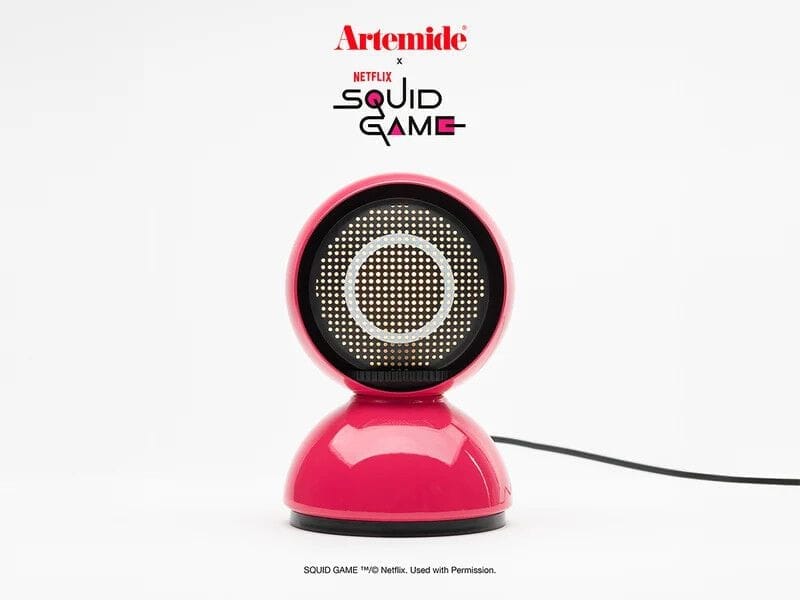 Окрашенная металлическая светодиодная настольная лампа In Stock Artemide ARCH-00034515