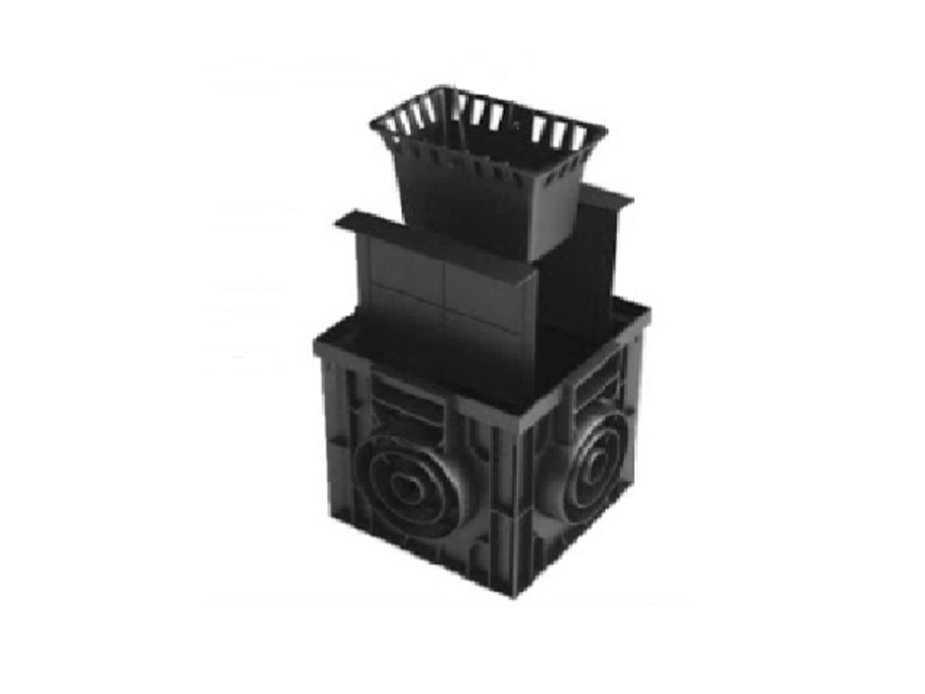 PR3030C Корзинка пластиковая 300х300 ГеоПластБорд GPBST-209 - Вид №1