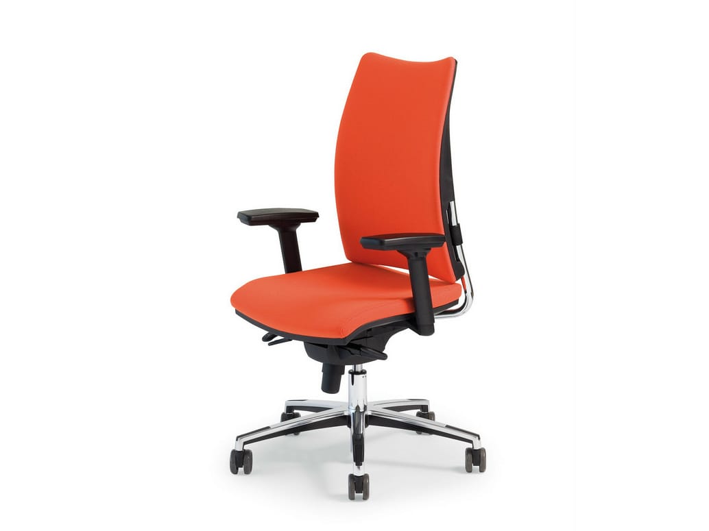 Ткань поворотный операционный офисный стул с подлокотниками FANTONI Seating system ARCH-00058391
