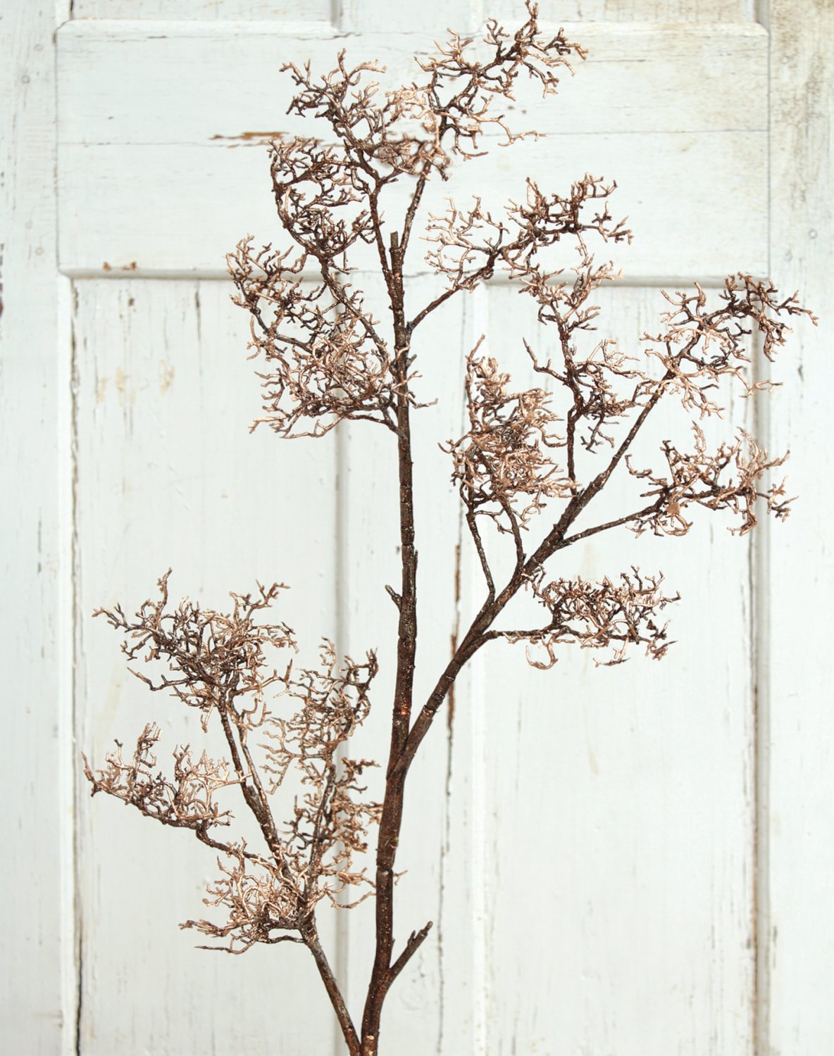 5396 634 a3 Искусственный спрей чайного дерева 'glitter', 110 см, медь H-andreas  - Вид №2