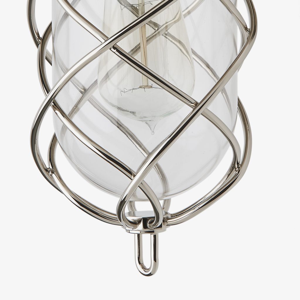 CMLT01 Настенный бра Compass на одну руку со стеклянным плафоном Waterworks - Вид №1