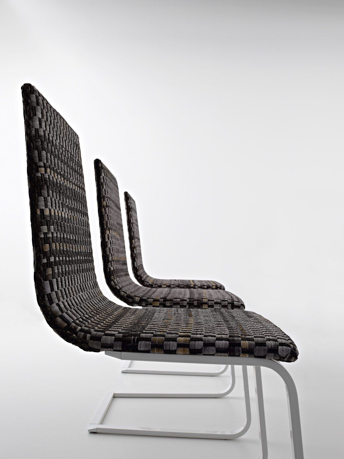 Мягкий консольный стул из искусственной кожи Pointhouse SCHWINGER ARCH-00056959 - Вид №3