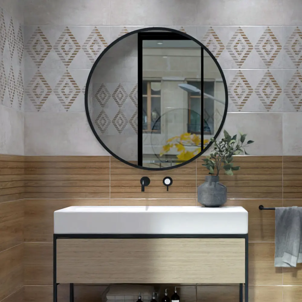 Керамическая плитка Нефрит-Керамика Эни в оттенке коричневое дерево 89232583 STLM-0944001