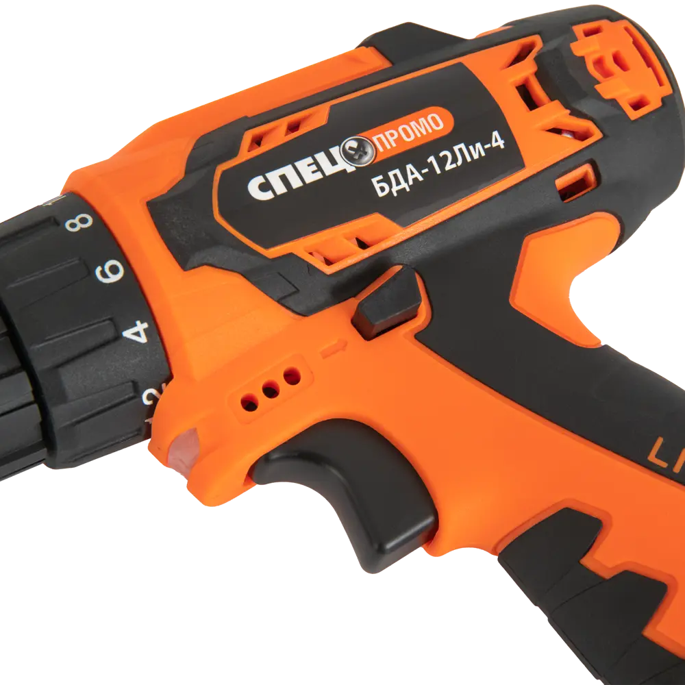 Дрель-шуруповерт аккумуляторная Спец БДА-12ЛИ-4 СПЕЦ-3707, 12 В Li-Ion 1.5 Ач STLM-2082920 - Вид №2
