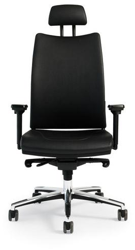 FANTONI Кожаное кресло для руководителя с откидной спинкой Seating system sun-id-1362370 - Вид №1