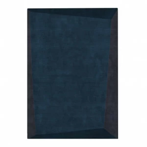 Ковер Dipped Frame Dark Blue 300x500 синий RUGBERRY ДИЗАЙНЕРСКИЕ, DIPPED FRAME 326062 Синий