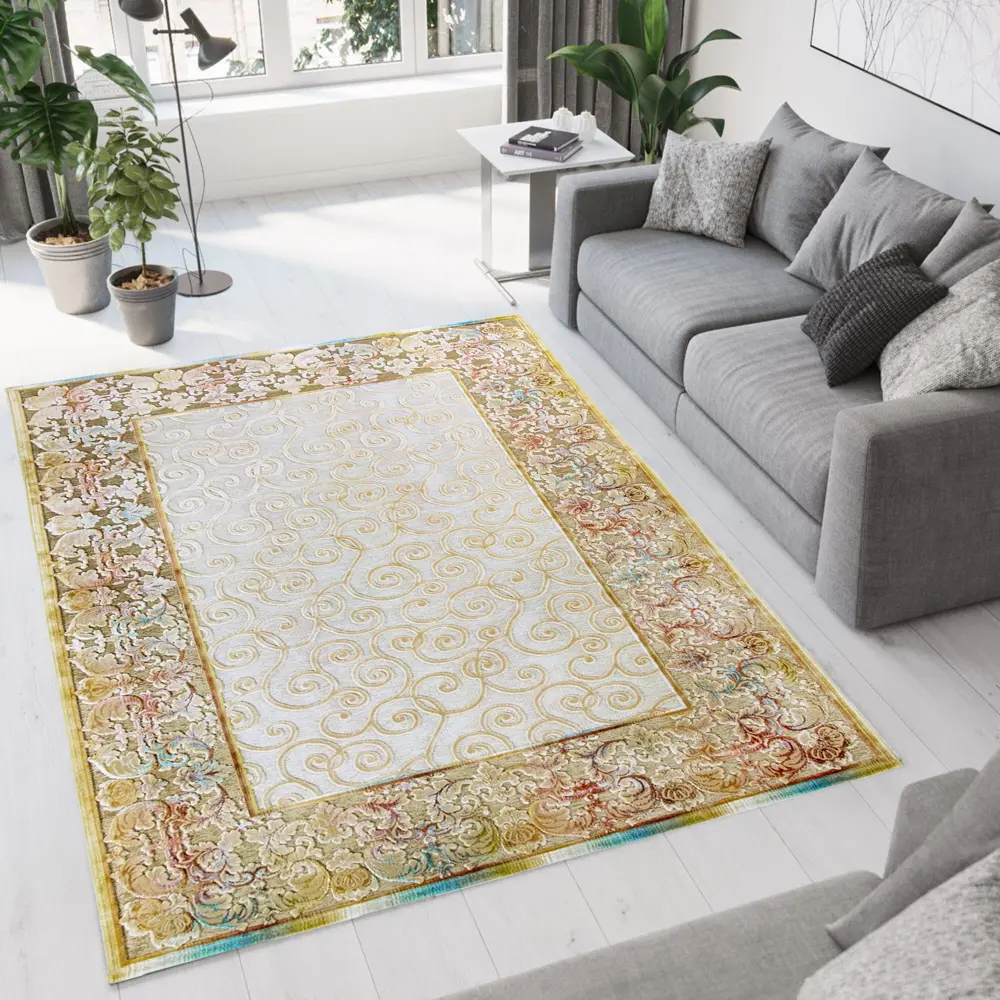 Ковер вискоза Верона 4W 195x280 см цвет бежевый CTIM STLM-2012286 - Вид №5