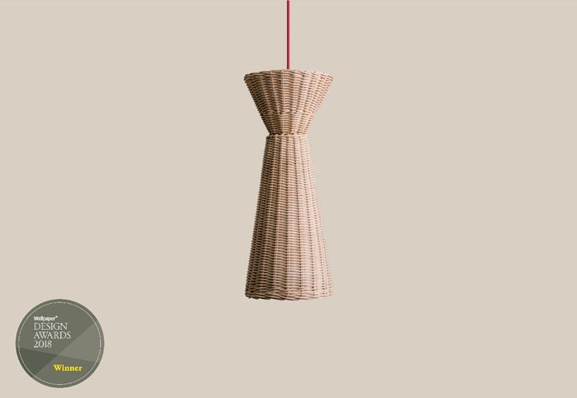 Bottega Intreccio Подвесной светильник из лозы Caratteri sun-id-1417307 - Вид №1