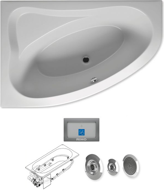 BA6700500000000_top1 Ванна Riho Lyra Santreyd - Вид №5