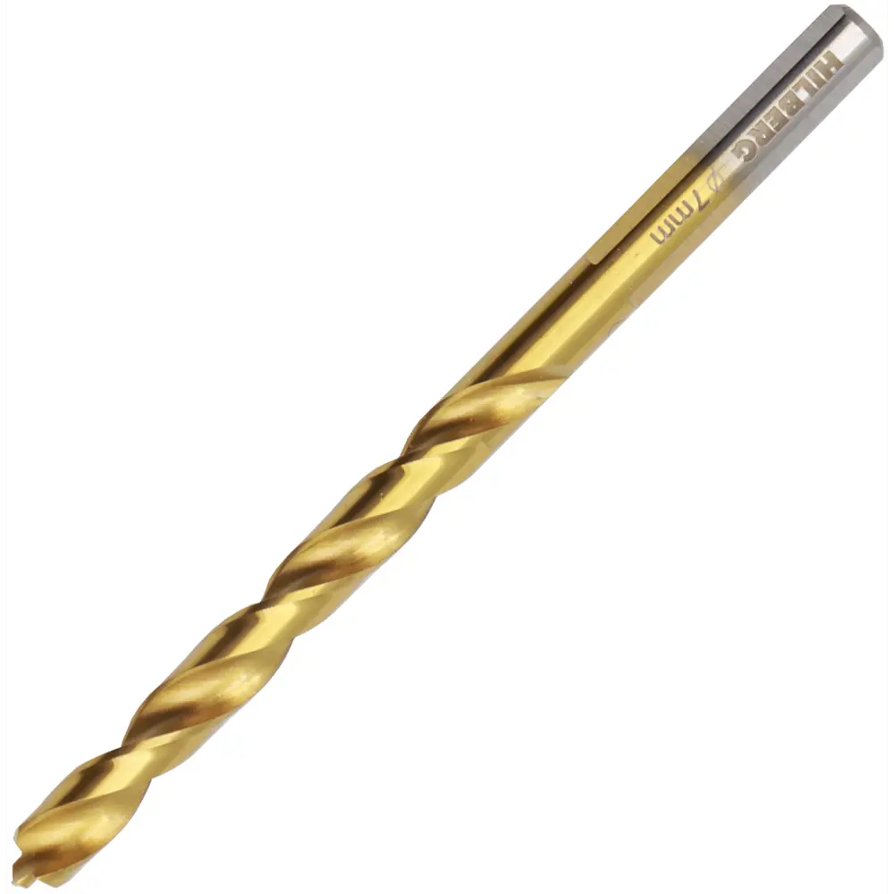 Сверло спиральное по металлу Hilberg CO070 7x109 мм HSS-Co 89387102 STLM-1568066