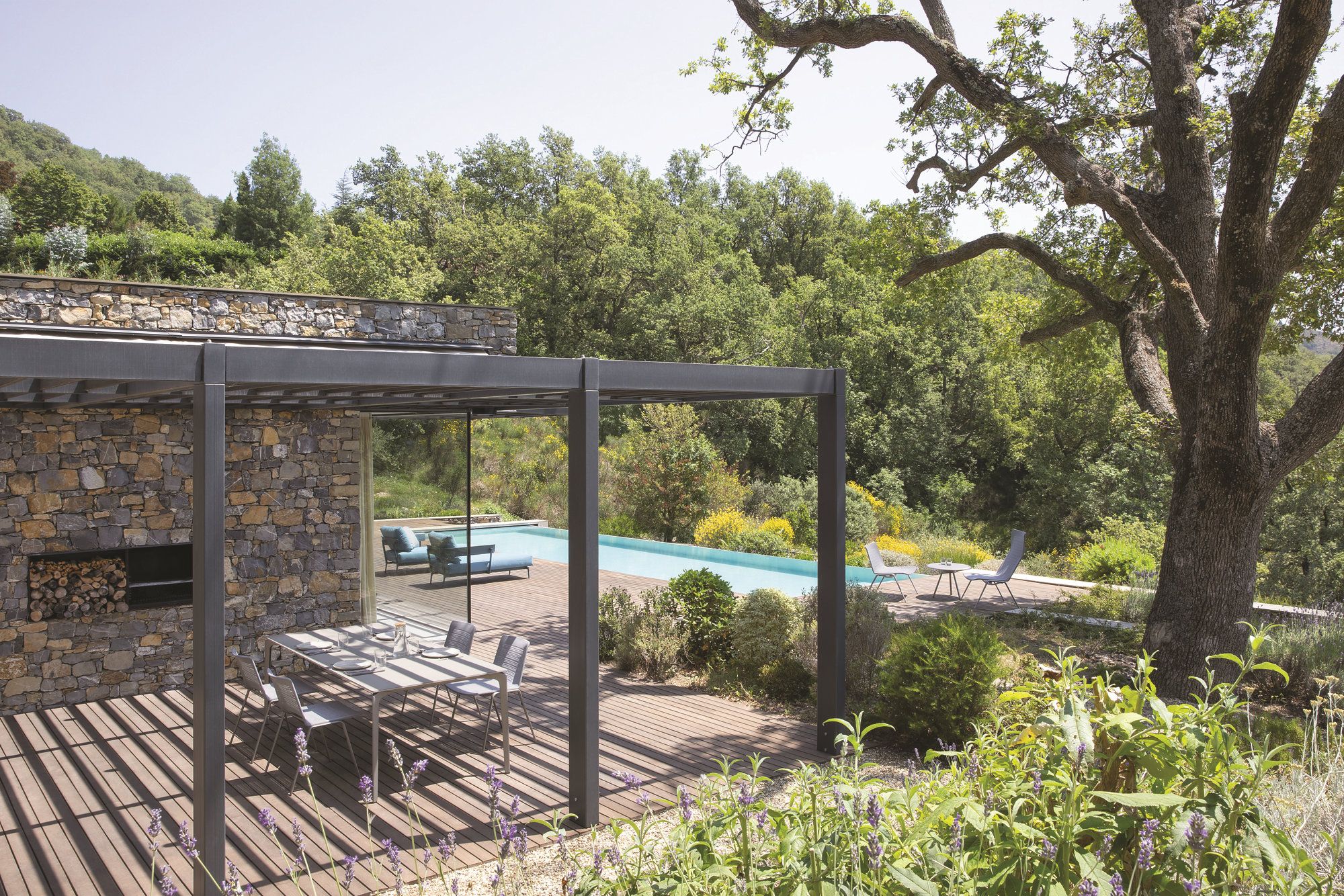 Квадратный садовый стол из керамогранита FAST Allsize ARCH-00116385 - Вид №2