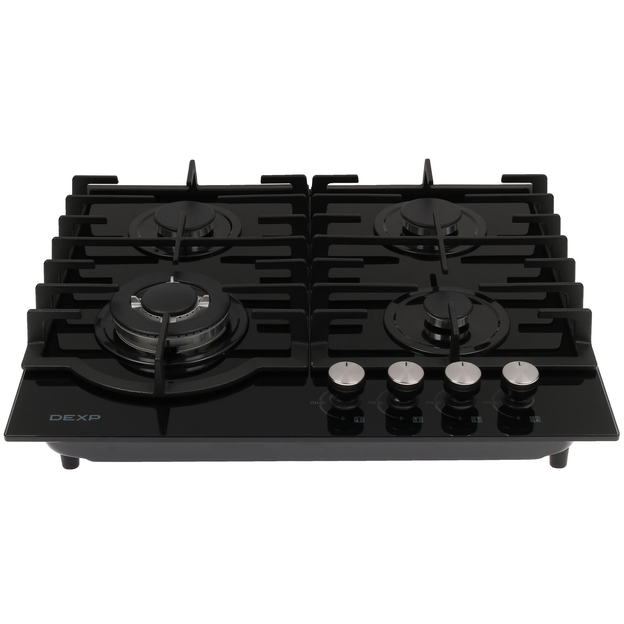 5043987 Газовая варочная поверхность DEXP LD4GTB STDN-0008377 - Вид №1