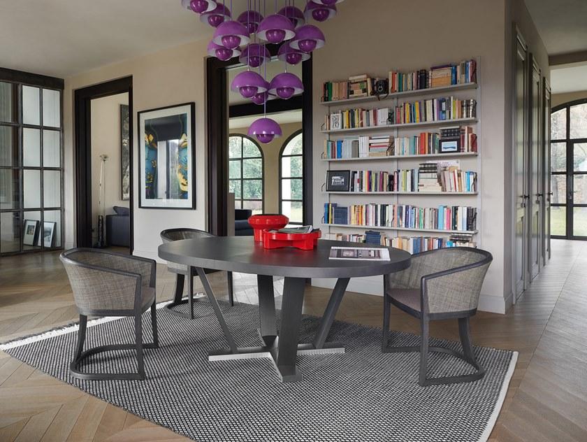 Potocco Раздвижной овальный стол Aura 830/to1 - Вид №3