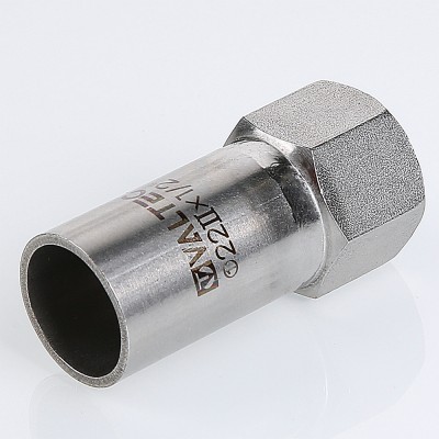 VTi.907.I.002205 Фитинг из нержавеющей стали – вставка с внутренней резьбой Valtec 22 мм х 3/4"  - Вид №7