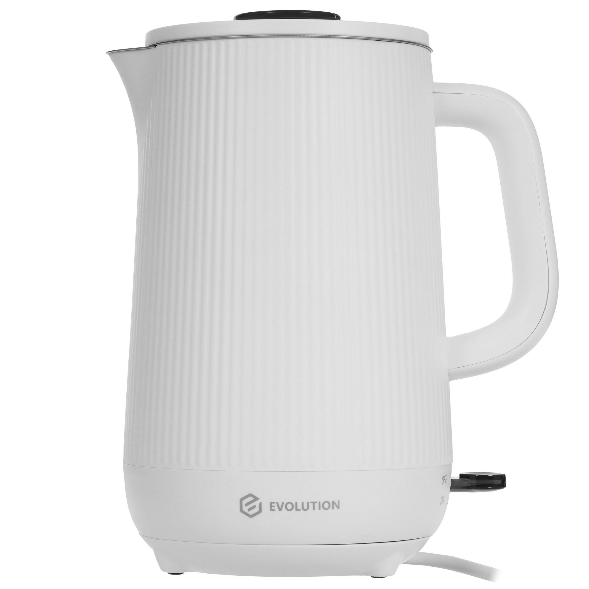 9207811 Электрочайник EVOLUTION KP18172 белый STDN-0130895