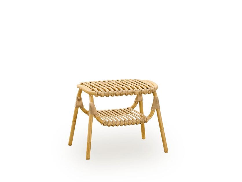 Низкий садовый стул из Алу-ротанга и ArtFibre Sika Design Exterior ARCH-00082353