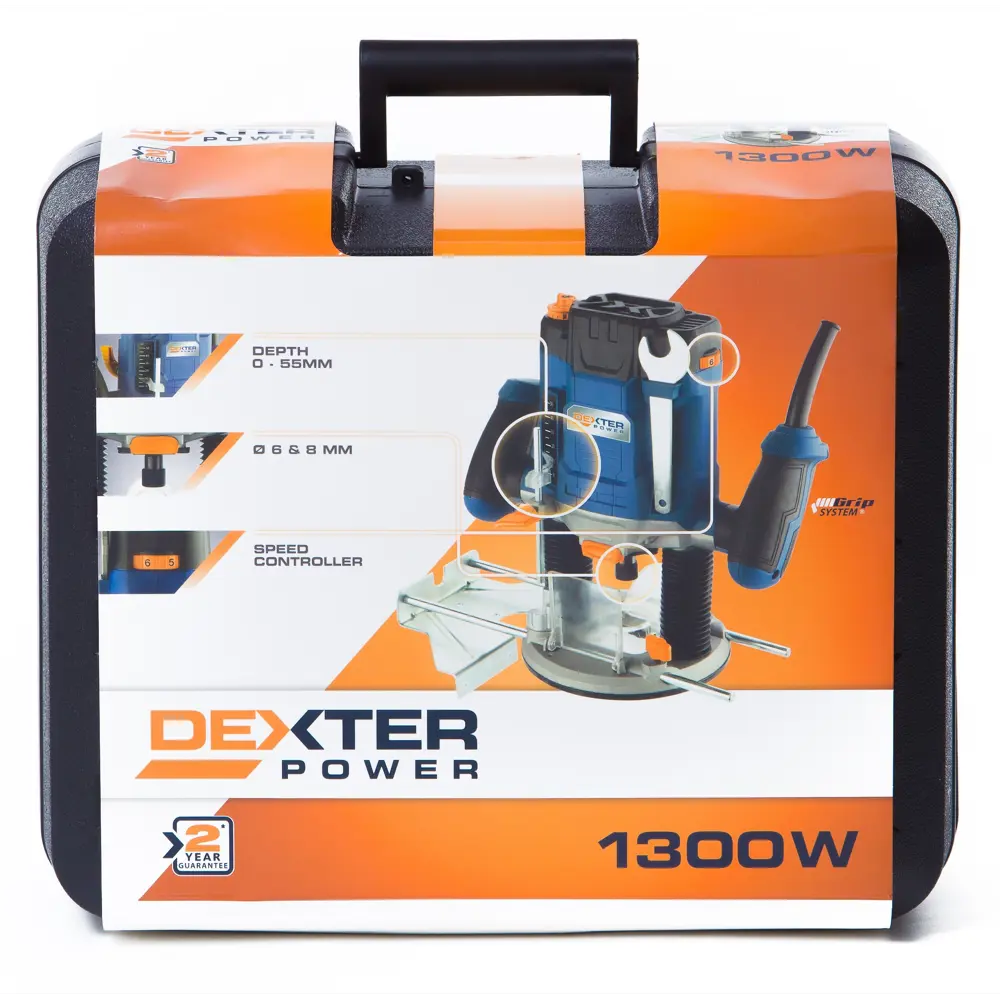 Фрезер сетевой универсальный Dexter PC1300RT, 1300 Вт 18056951 STLM-2212282 DEXTER POWER  - Вид №7