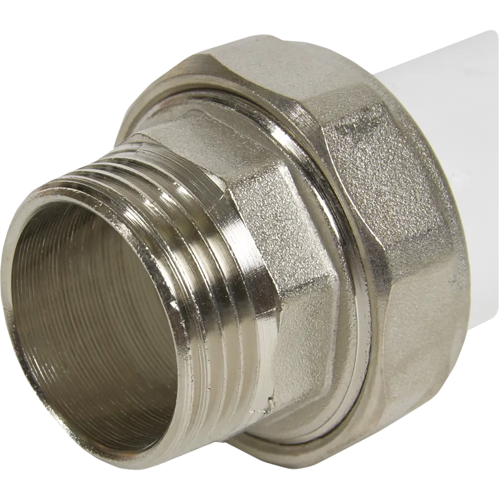 Муфта разъемная РВК 3/4"x25 мм НР полипропилен 020523 STLM-2135874 - Вид №1