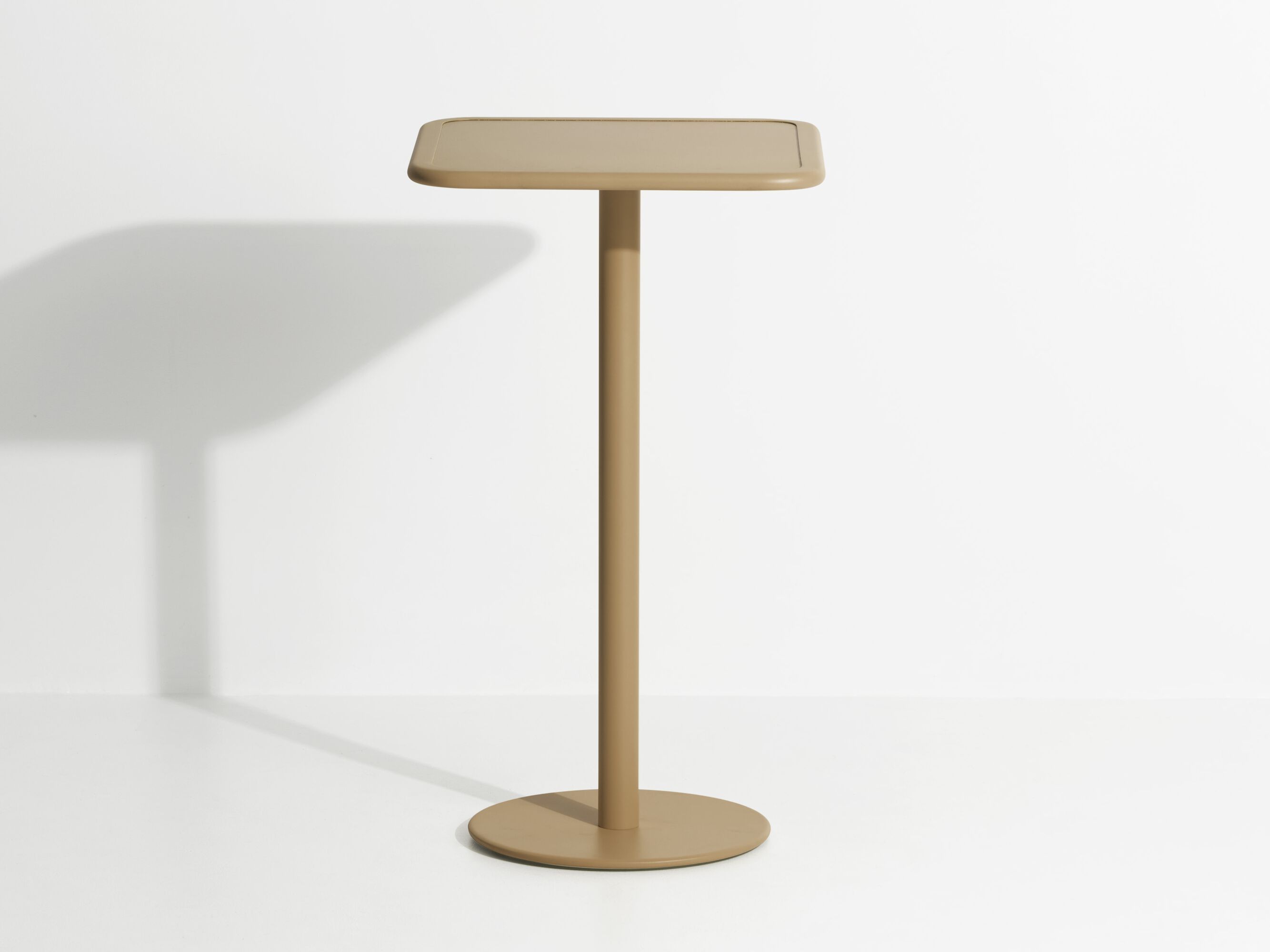 Высокий квадратный алюминиевый садовый стол с порошковым покрытием Petite Friture выходные ARCH-00039748 - Вид №8