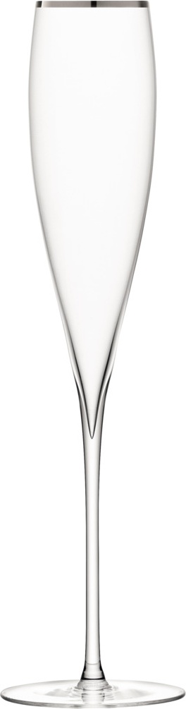 10656154 LSA International Набор фужеров для шампанского LSA International, "Savoy", 200мл, платина, 2шт. Стекло