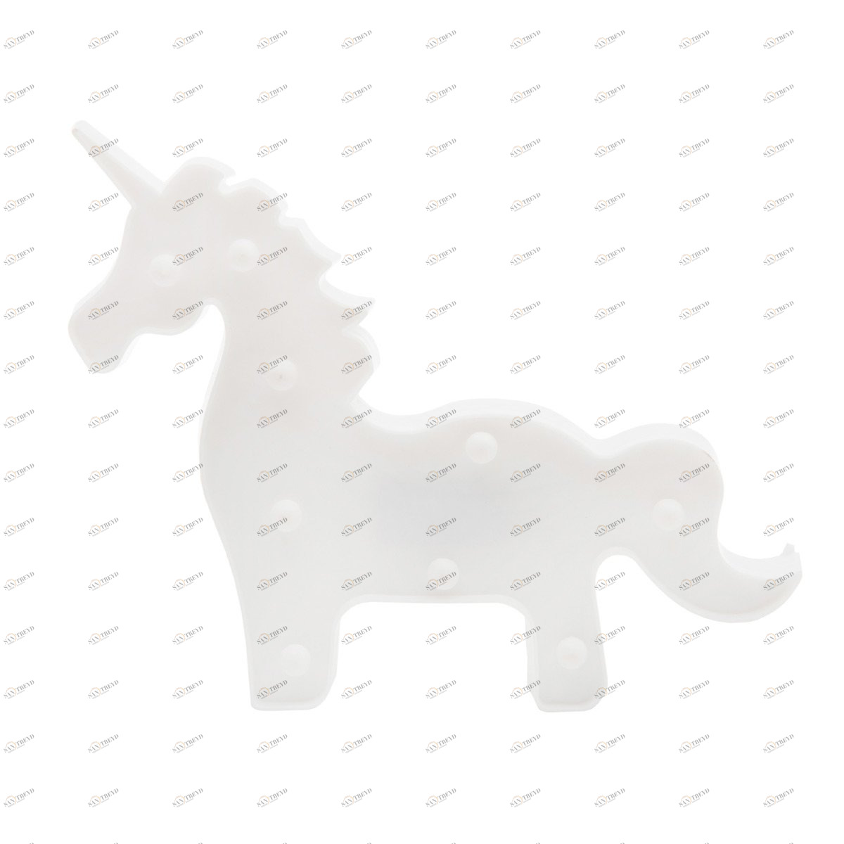 Ночник детский "Белый единорог" LITTLE LOVELY COMPANY  281698 Белый Santreyd 