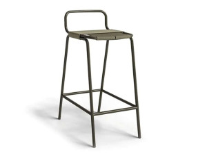 Веревочный садовый стул с подставкой для ног