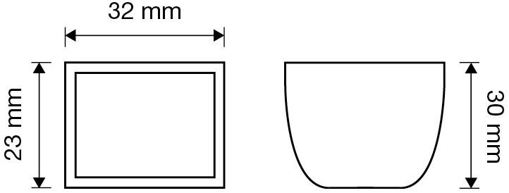 LINEA CALI' Ручка Zamak с кристаллами swarovski® Elios crystal 323pb0000 0000/54 - Вид №2