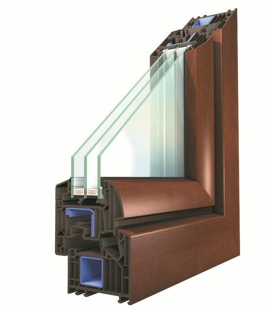 Oknoplast Окно ПВХ с тройным остеклением Winergetic sun-id-1438243 - Вид №2