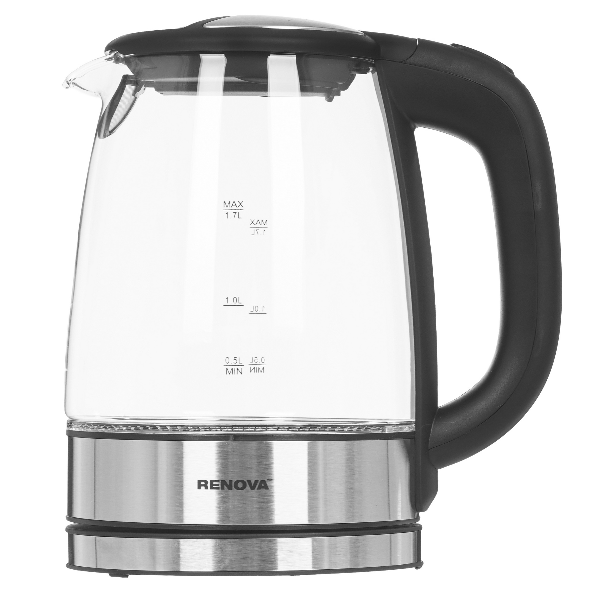 9207208 Электрочайник Renova KT17G-01B серебристый STDN-0035979