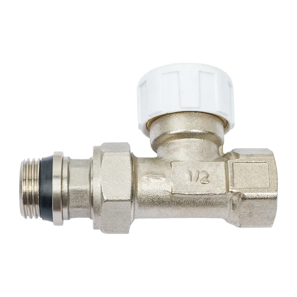 Термостатический клапан Heizen для радиатора прямой 1/2" с точной регулировкой 15128808 STLM-0005505 - Вид №3