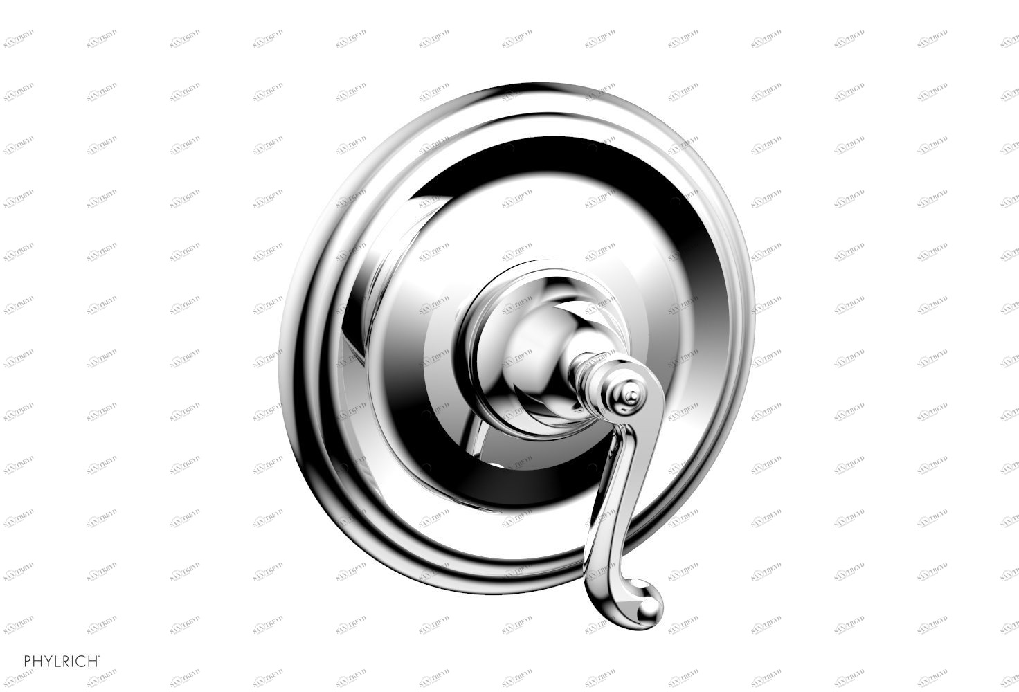 Смеситель для душа REVERE & SAVANNAH Phylrich  DTH102-026 Хромированный 