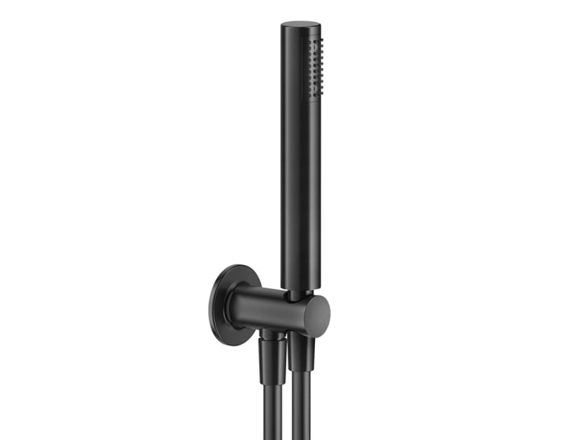 Настенный ручной душ из хромированной латуни с держателем Gessi гравированный ARCH-00125127