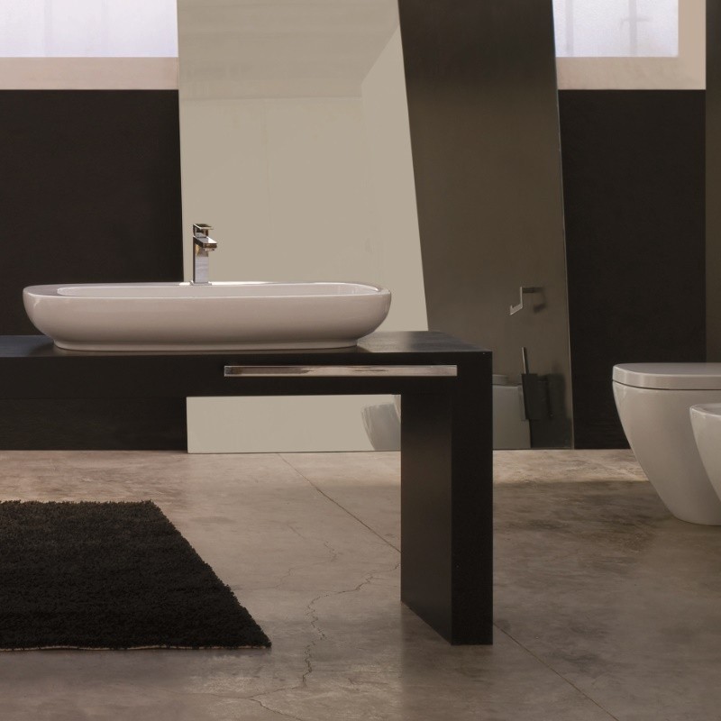 18872 Накладная раковина на столешницу  овальная Ceramica Hidra  - Вид №3