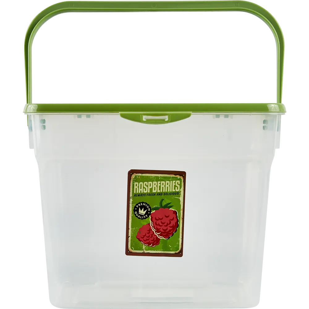 Контейнер с крышкой Spin&Clean VITAmania 4.5 л пластик прозрачный STLM-2081063 - Вид №2