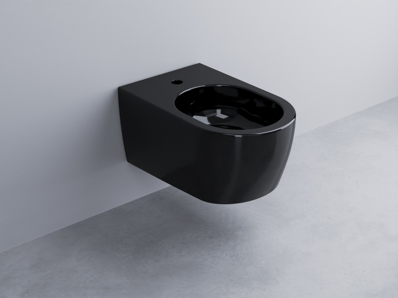 SMBSNW-N Биде подвесное с одним отверстием под смеситель, в комплекте с крепежами 53 cielo Smile Ceramica Cielo