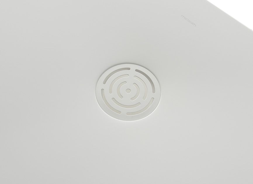 MCBATH Centuria Smooth 140x90 прямоугольный белый sun-id-1959521 - Вид №2