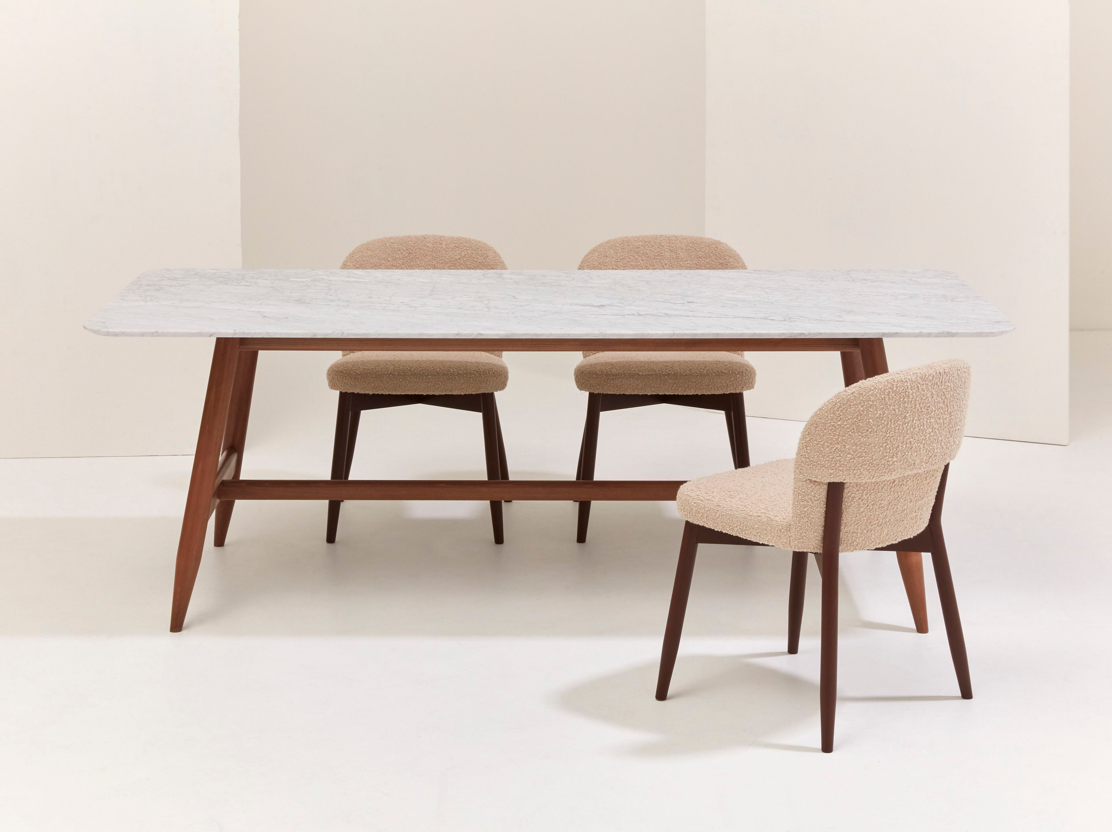 Мягкий стул из бука Billiani Spy ARCH-00033013 - Вид №2