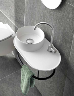 M503W1.100 Столешница на консоль A503V1 L503 A. e T. Italia KOMBO Белый глянцевый AeT ITALIA - Вид №1