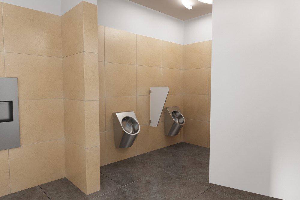 95140 Межписсуарная перегородка – компактный ламинат HPL SANELA  - Вид №1