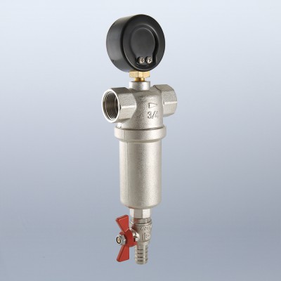 VT.389.N.04 Фильтр механической очистки промывной каскадный Valtec 1/2"  - Вид №12