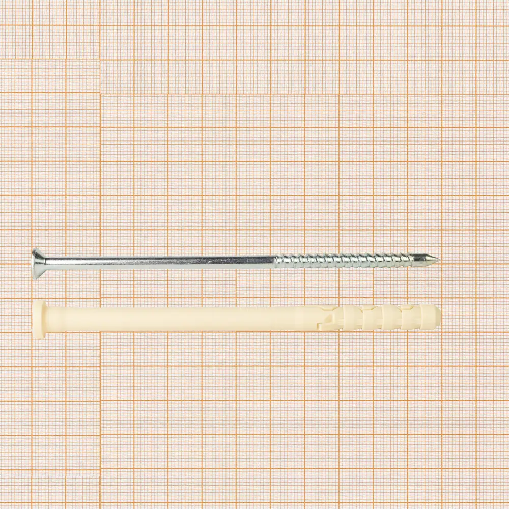 Дюбель-гвоздь Европартнер с цилиндрической манжетой 8×120 мм для бетона и кирпича 89383272 STLM-1435653 - Вид №5