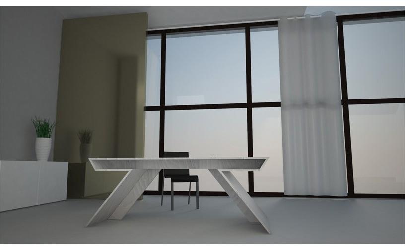 Zuri Design Прямоугольный деревянный стол  00900  - Вид №3