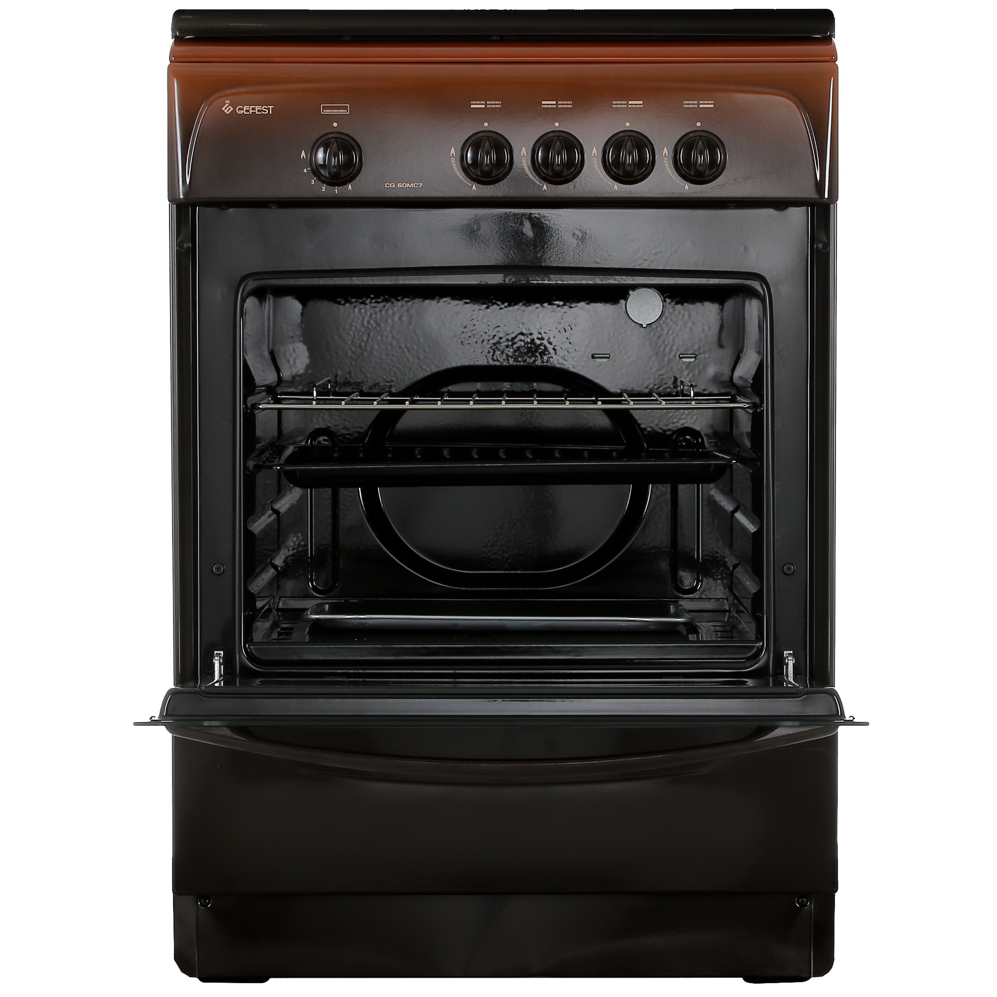 9082349 Газовая плита Gefest CG 60М C7 К83 коричневый STDN-0059024 - Вид №7