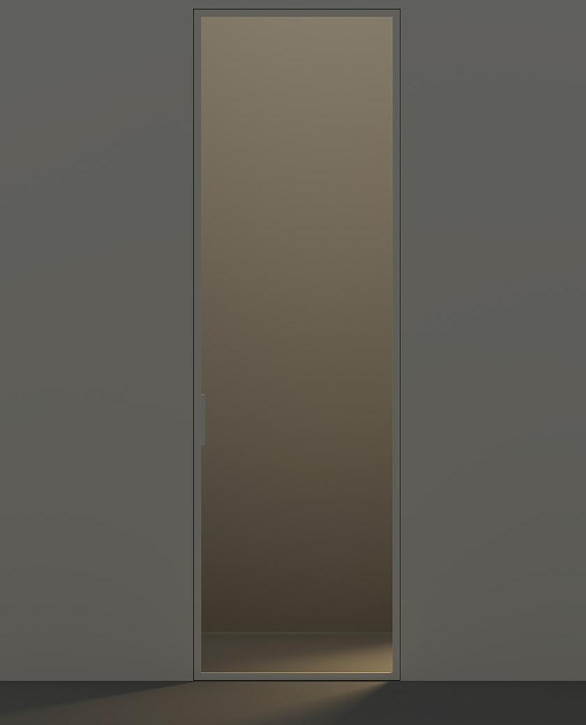 PLAN® Распашная дверь из алюминия и стекла заподлицо со стеной sun-id-1464541 - Вид №1