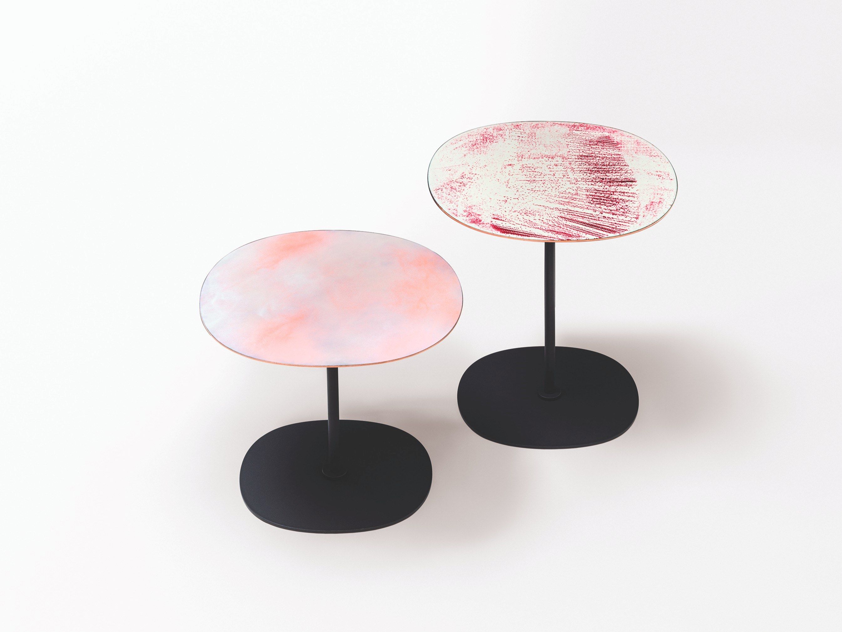 Журнальный столик с алюминиевым основанием и медным верхом Paola Lenti STRAP ARCH-00085750 - Вид №5