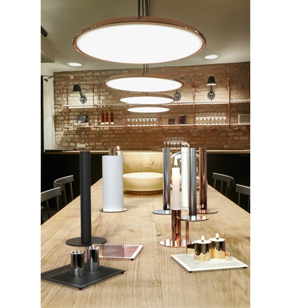 FROST Держатель для кухонных рулетов 5 » золото Нержавеющая сталь Золото N1923-GO  - Вид №3