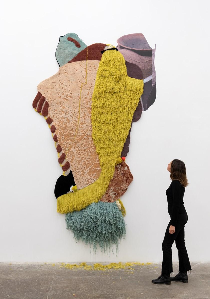 Jaipur Rugs Коврик ручной работы из вискозы и шерсти Jugalbandi Tx-1477 - Вид №1