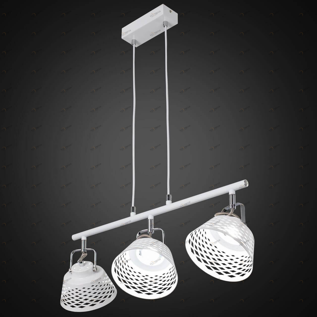 Спот потолочный белый с 3 плафонами Citilux "Орегон" CL508130 CITILUX ОРЕГОН 00-3891309 Белый 