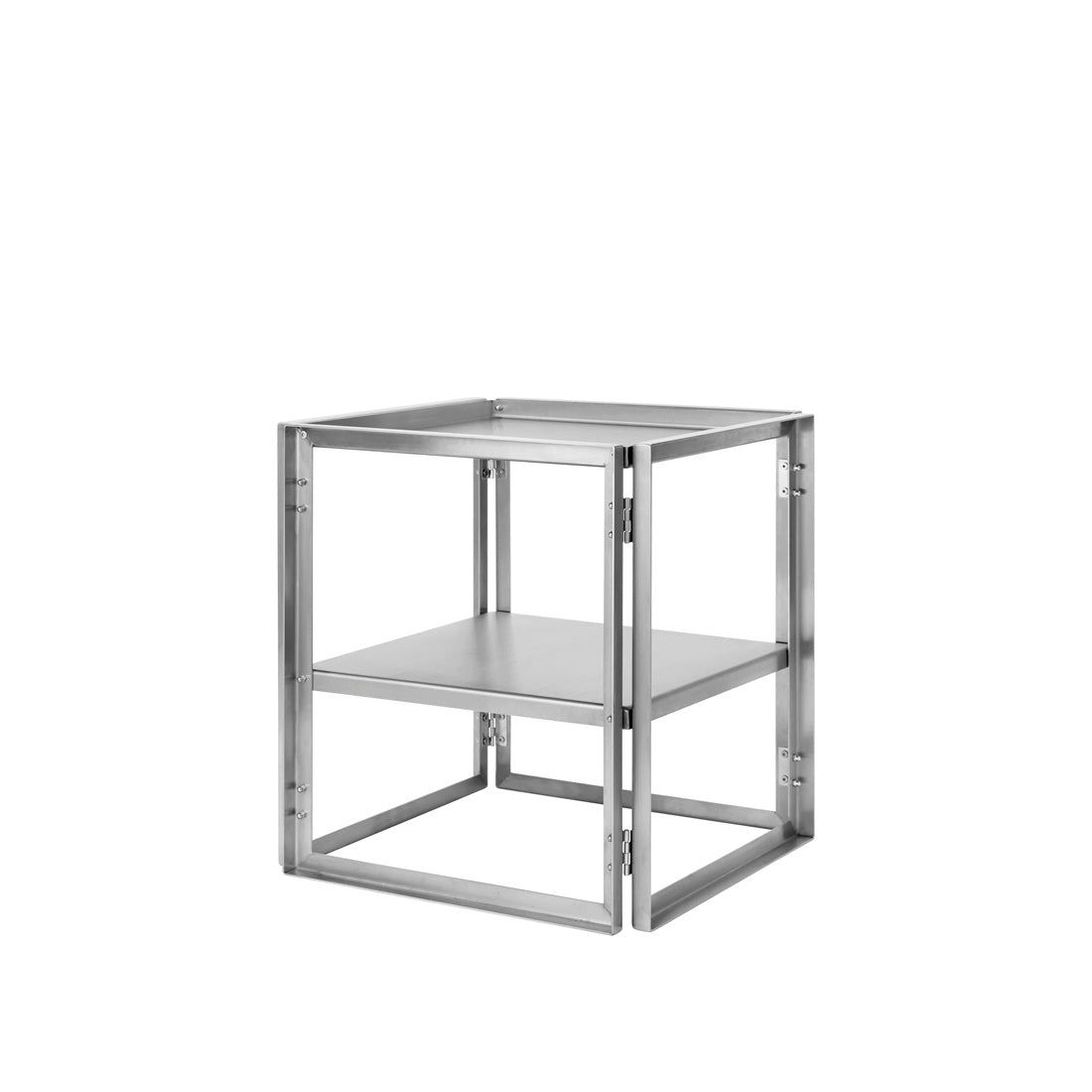 Квадратный журнальный столик из нержавеющей стали Kristina Dam Studio FOLDABLE SIDE TABLE ARCH-00052551 - Вид №2